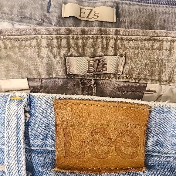 Lot Of 3 Vintage Pants Lee's,Ez's - Picture 9 of 11
